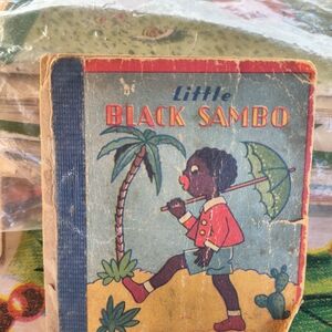 Vintage Little Black Sambo Book